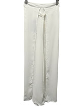 RYAN WAYNE WHITE HIGH SLIT PANT