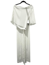 RYAN WAYNE ONE SLEEVE TOP White