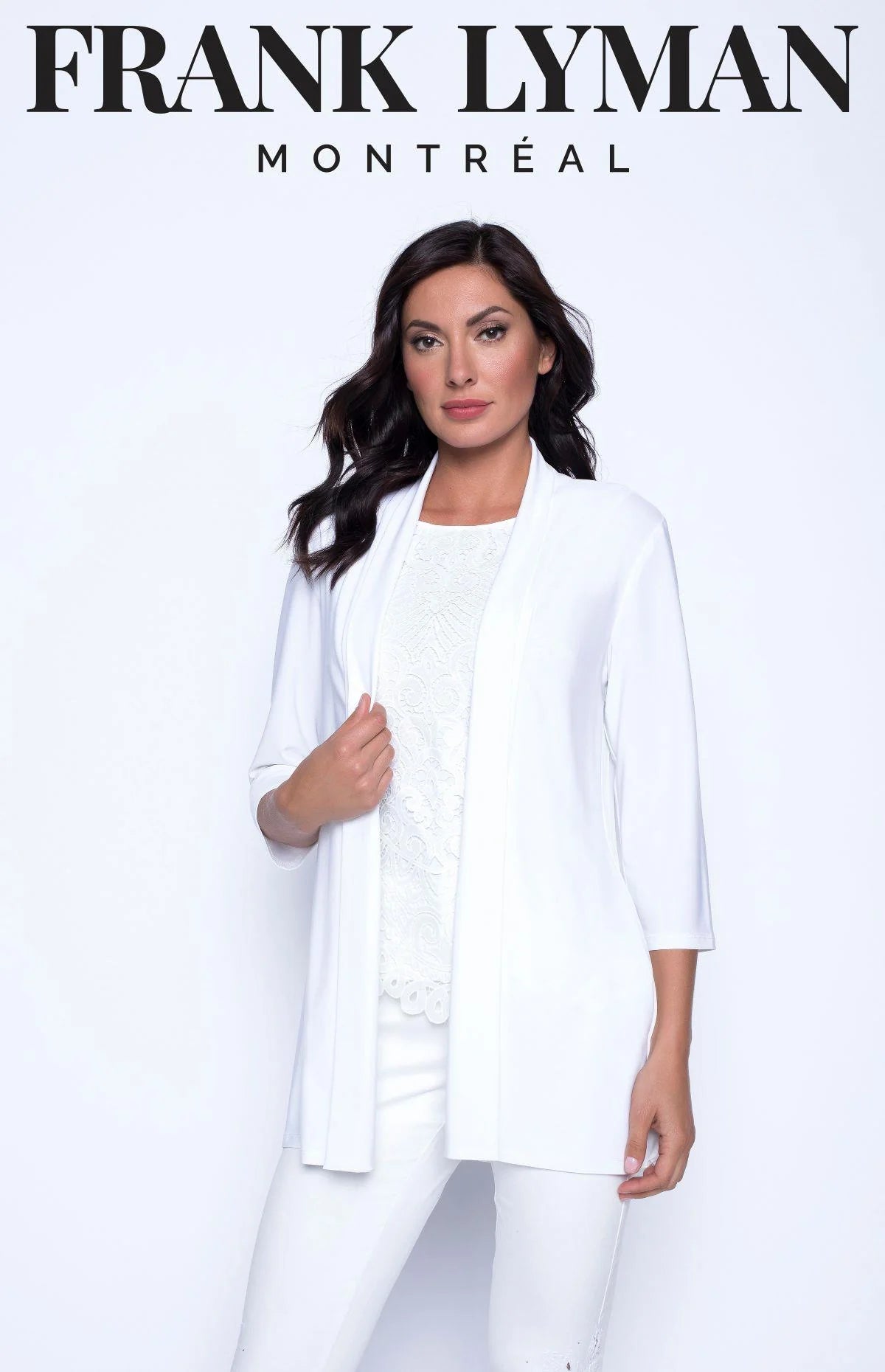 Frank Lyman 201037 White Cardigan