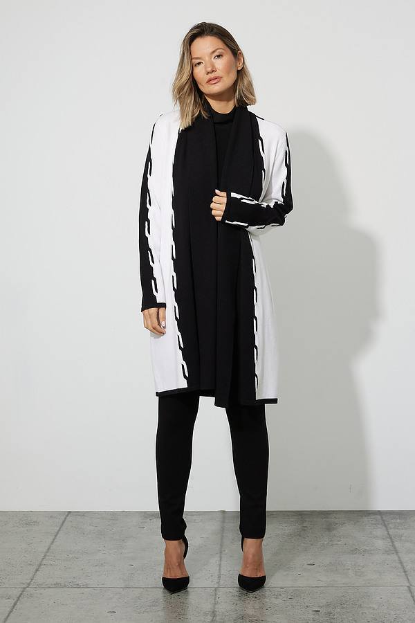 Jospeh Ribkoff LDS White/Black CoverUp 223944