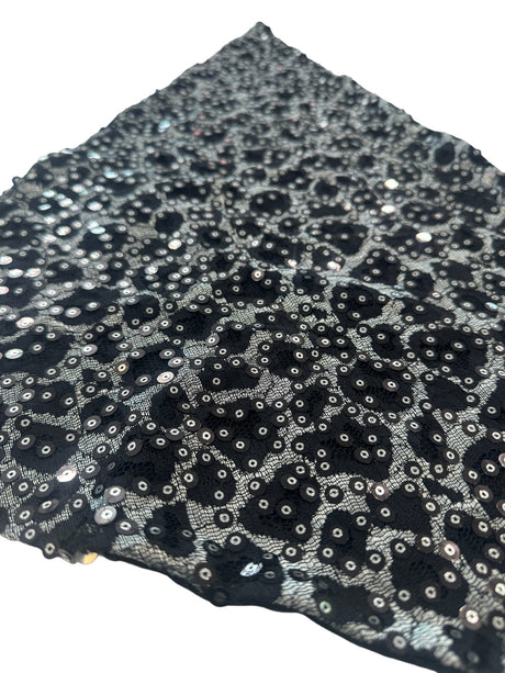 Meet Me in Miami Head Wrap/Silver Leopard