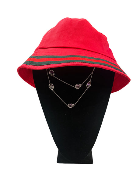 Meet Me In Miami Bucket Hats-Red