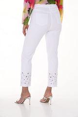 Frank Lyman White Bling Jeans 246212U