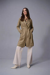 JOSEPH RIBKOFF VEGAN252 SUEDE TRENCH, 253252