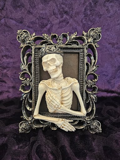 Skull Picture Frame Decor 2226