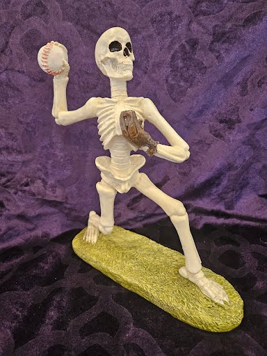 Baseball Skelly Decor 2244