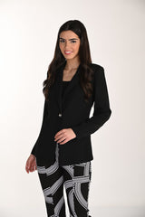 FRANK LYMAN WOVEN BLACK JACKET 266301