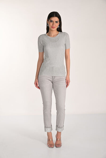 Slim Mid-rise Ankle Jeans Style 266594