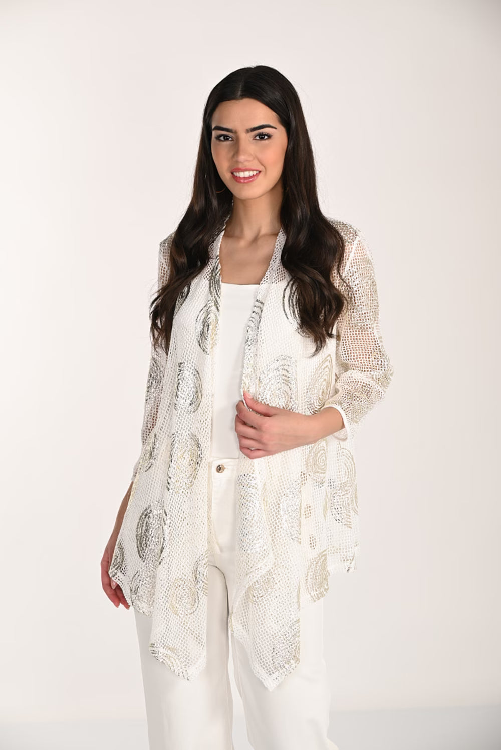 Open Front Chic Cardigan Style 266121