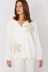 FRANK LYMAN, 266517 Off White Tunic