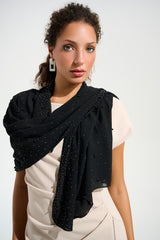 Embellished Solid Scarf Style 261755