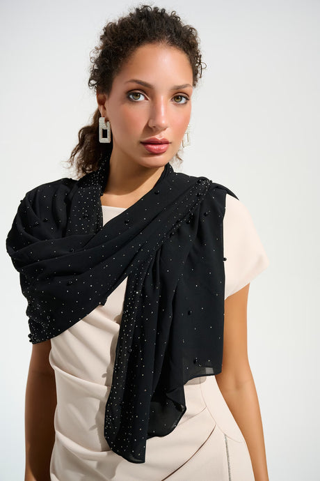 Embellished Solid Scarf Style 261755