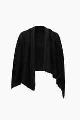 JOSEPH RIBKOFF Fringed Solid Wrap SCARVES 261781
