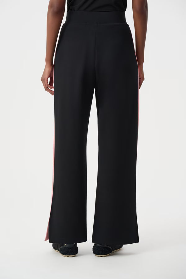 263622 Joseph Ribkoff Black/Vintage Rose Athleisure Wear