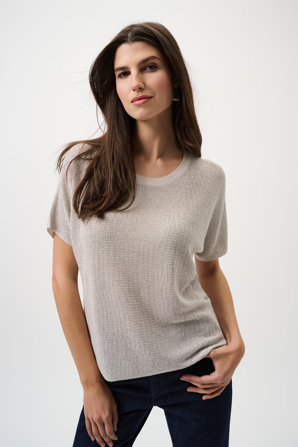 Joseph Ribkoff Crew Neck Jewel Pullover 263900CO