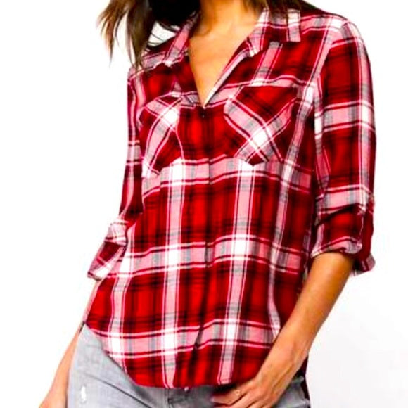 VELVET HEART BUTTON UP BLOUSE 4MF-2931