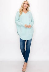 JOH CASHMERE TOP  7342SW