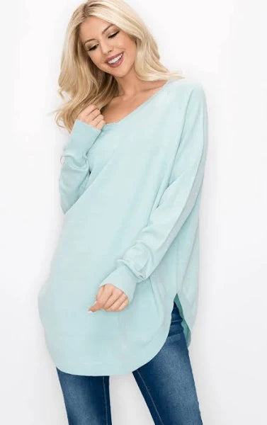 JOH CASHMERE TOP  7342SW