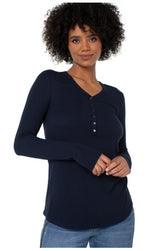 LIVERPOOL HENLEY TEE DARK NAVY STYLE LM8529K40