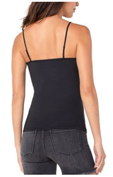 LIVERPOOL KNIT CAMISOLE TOP IN BLACK STYLE: LM8670KU49