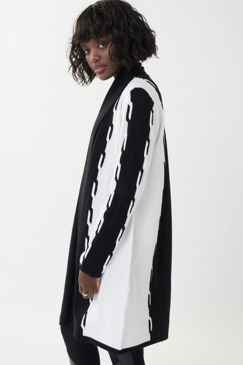 Jospeh Ribkoff LDS White/Black CoverUp 223944